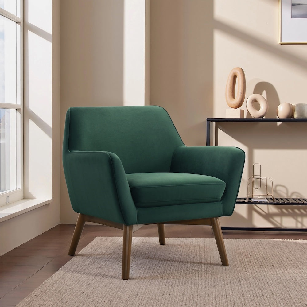 Penny Mid-Century Modern Velvet Armchair - MidinMod