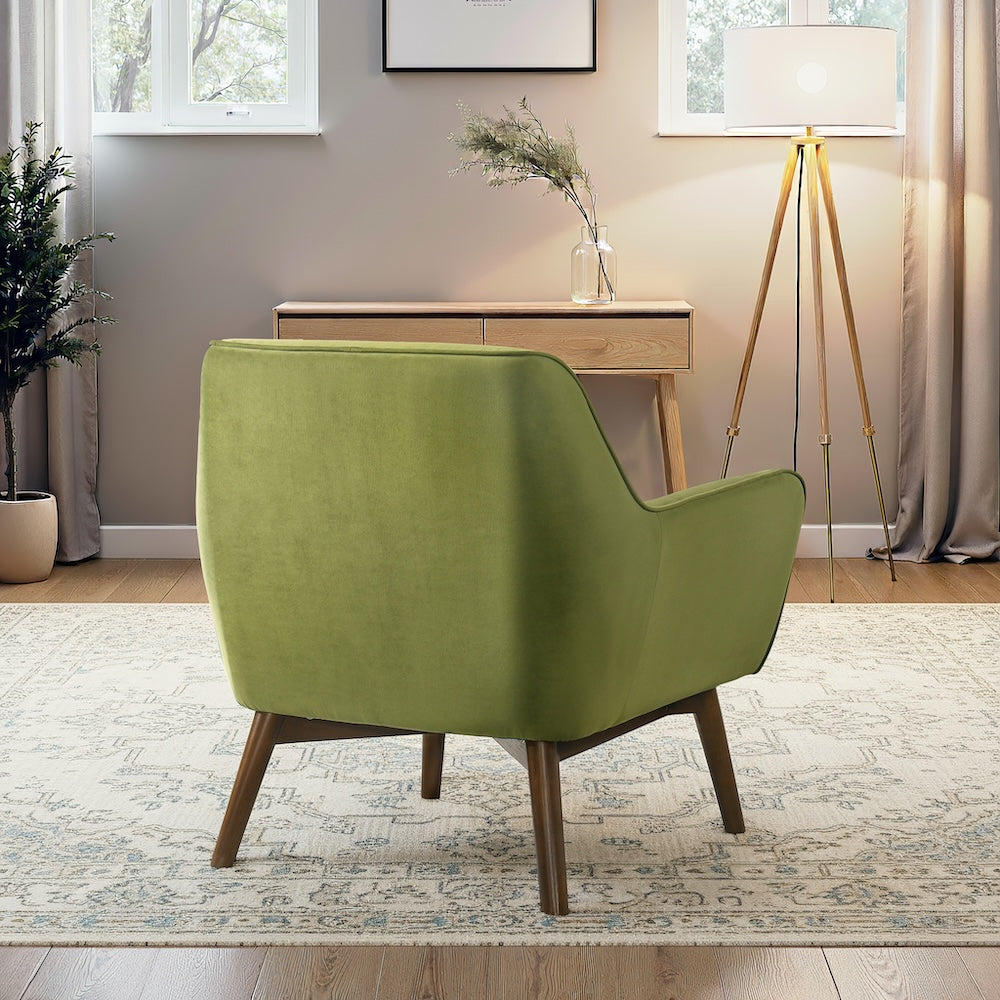 Penny Mid-Century Modern Velvet Armchair - MidinMod