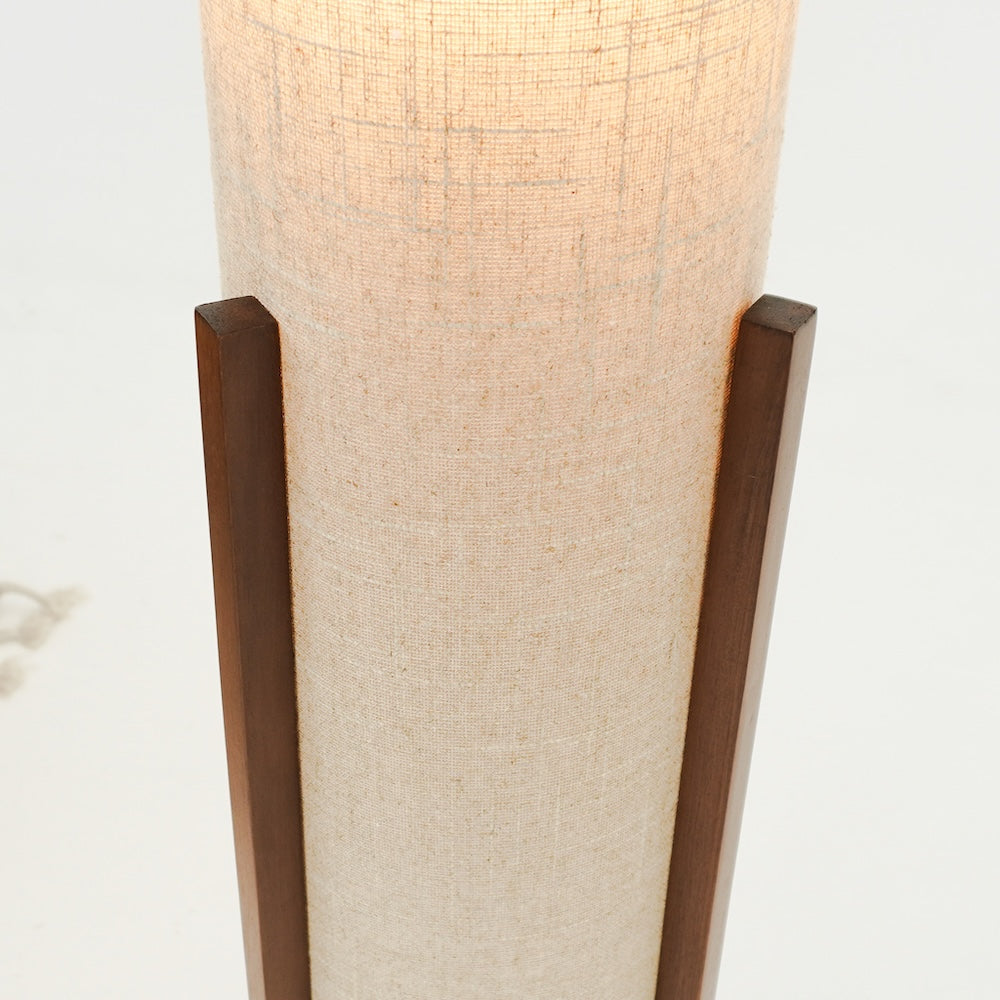 Pharos Floor Lamp - Walnut + Natural