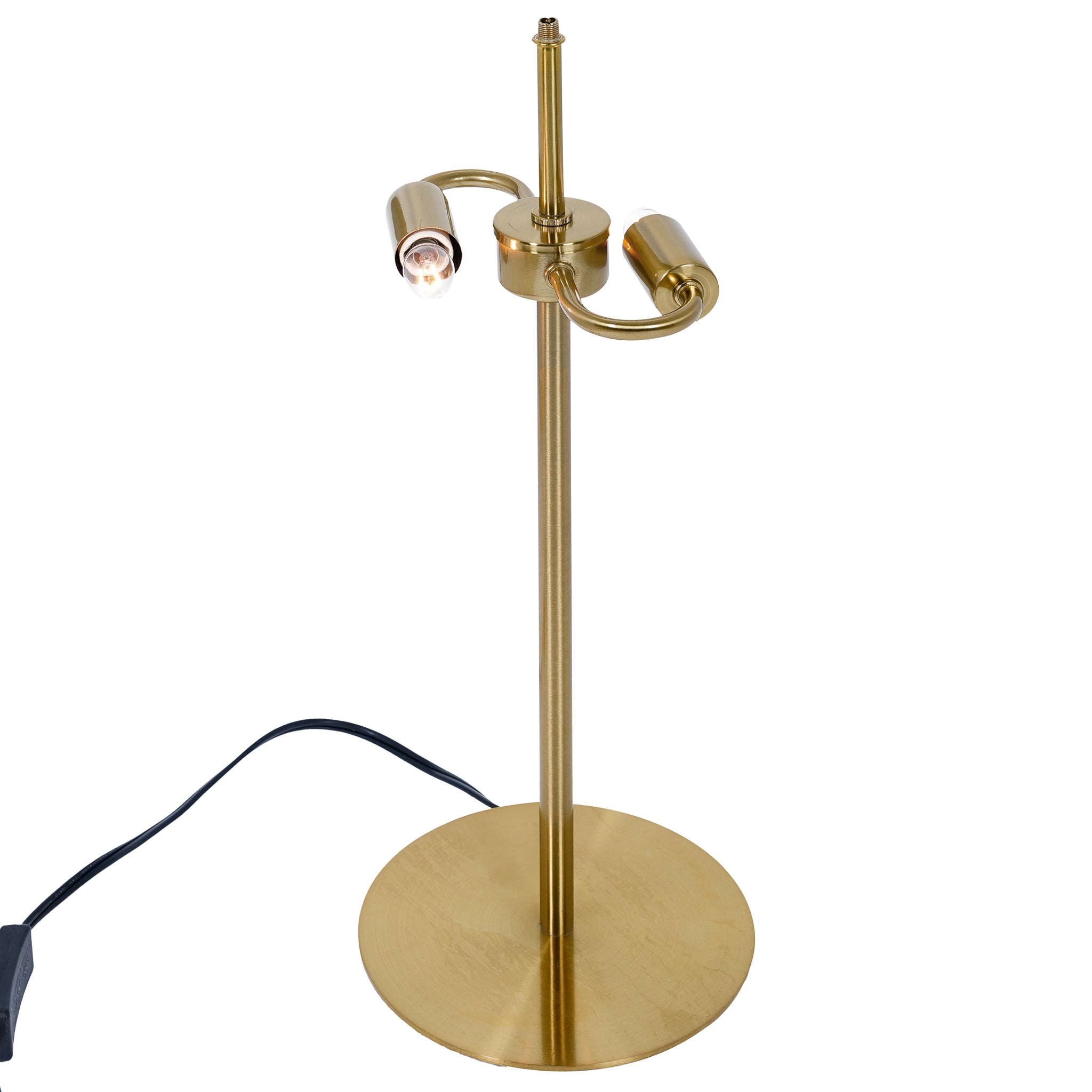 Sentinel Table Lamp - Gold outer - White inner