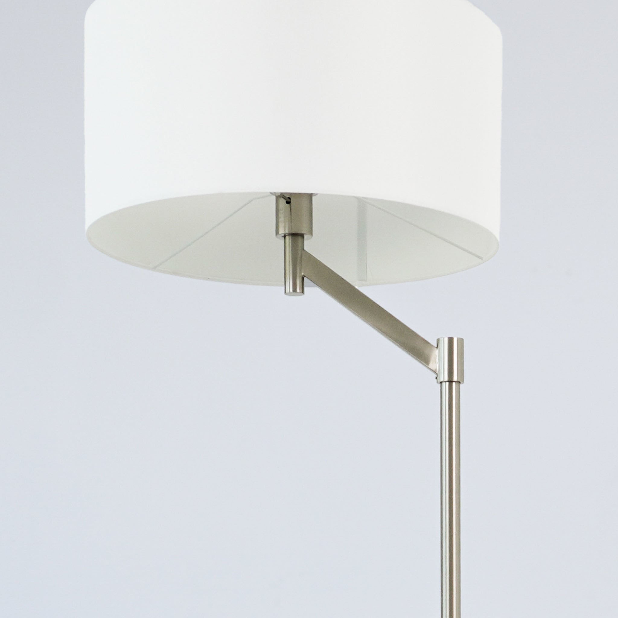 Serene Brushed Nickel Floor Lamp - MidinMod
