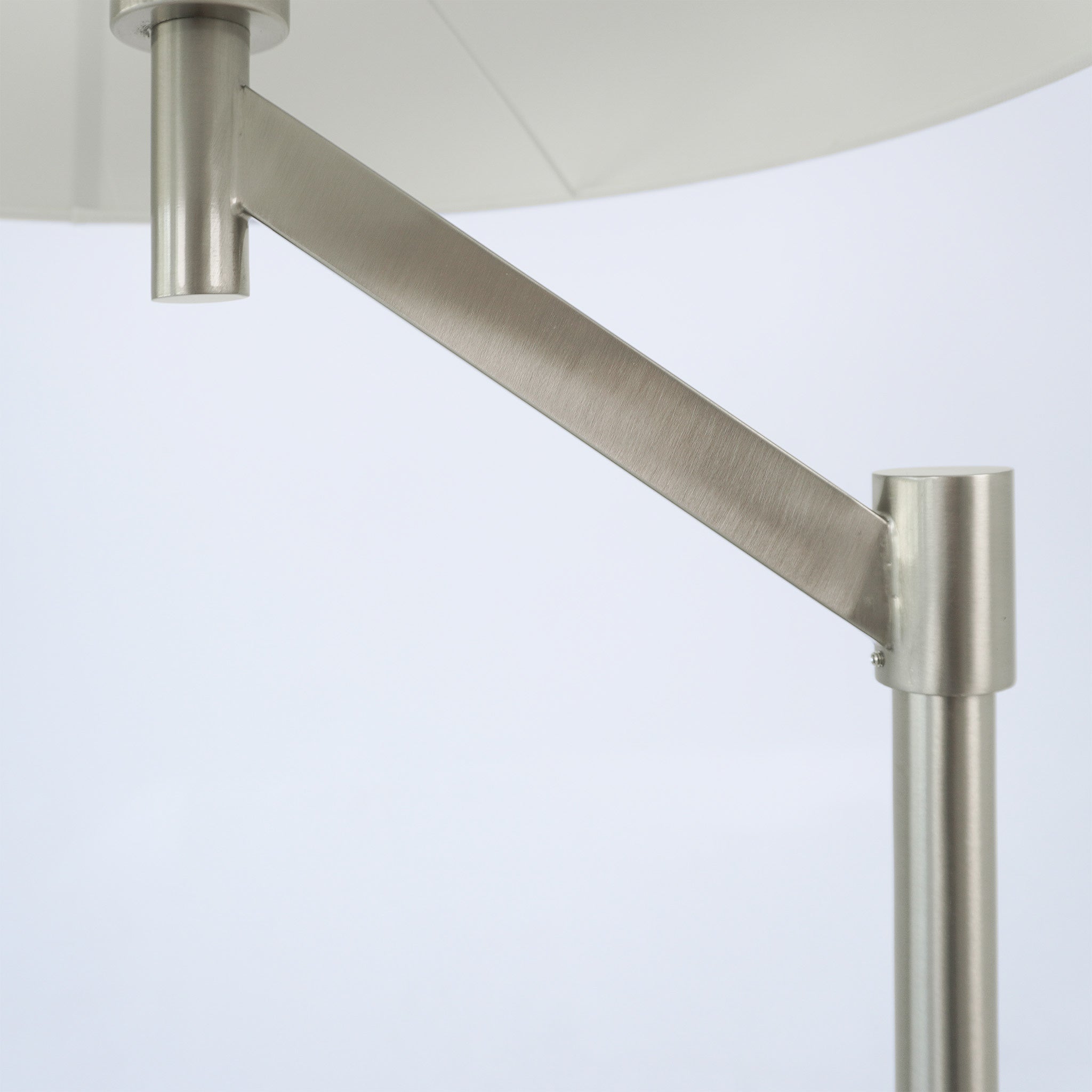Serene Brushed Nickel Floor Lamp - MidinMod