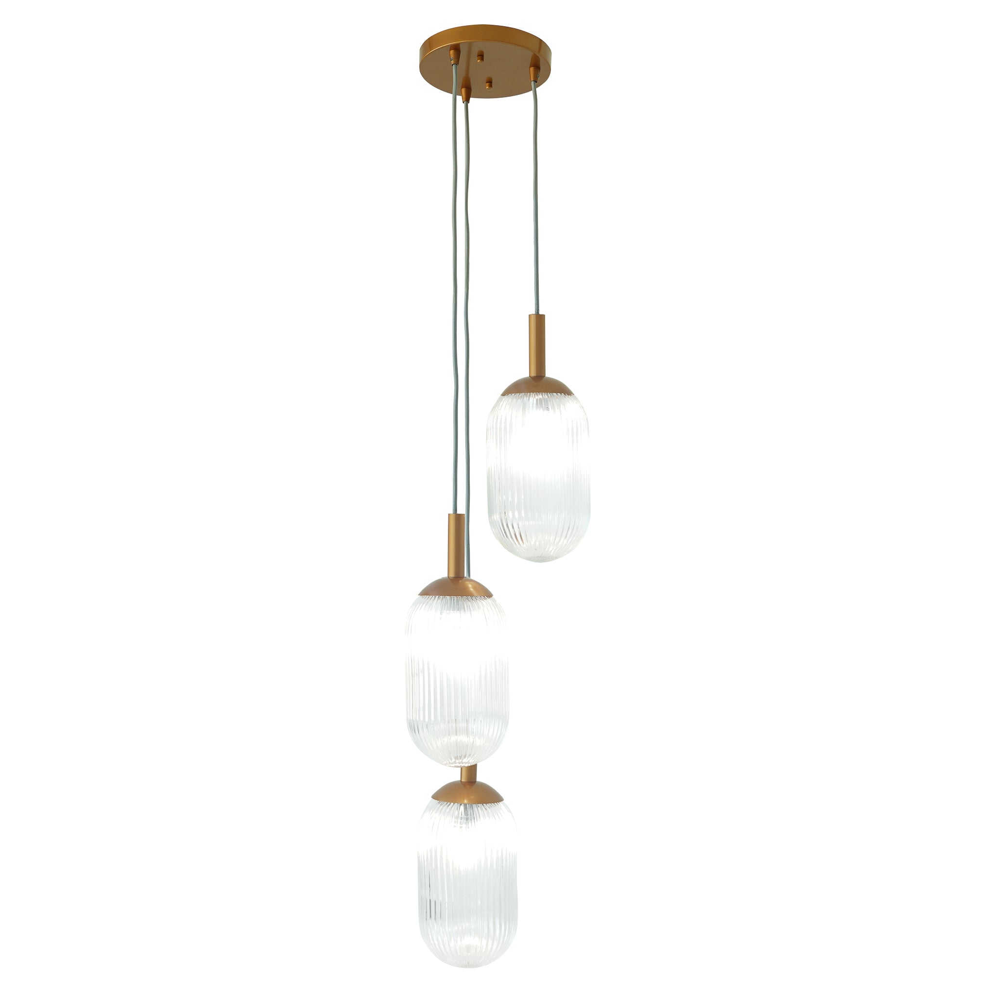 Solace Bronze - Clear Pendant Lamp