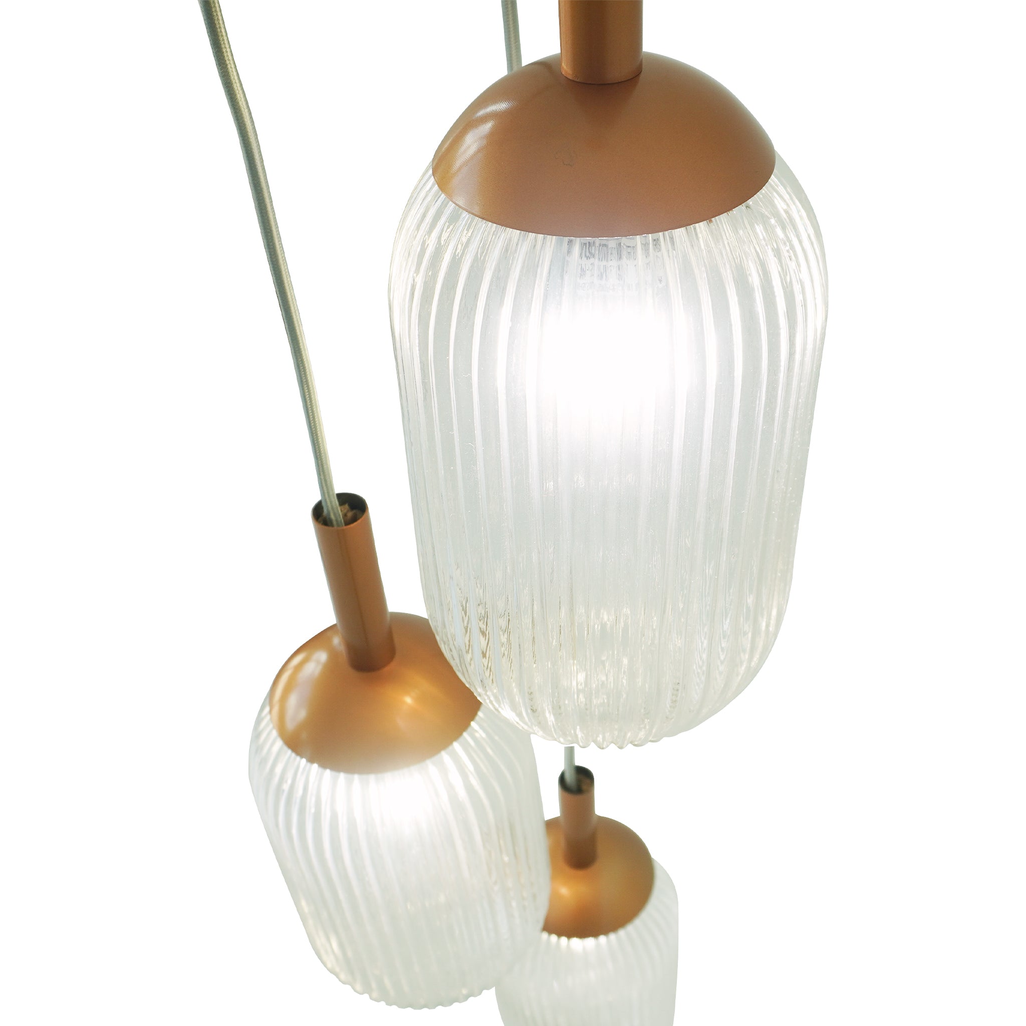 Solace Bronze - Clear Pendant Lamp