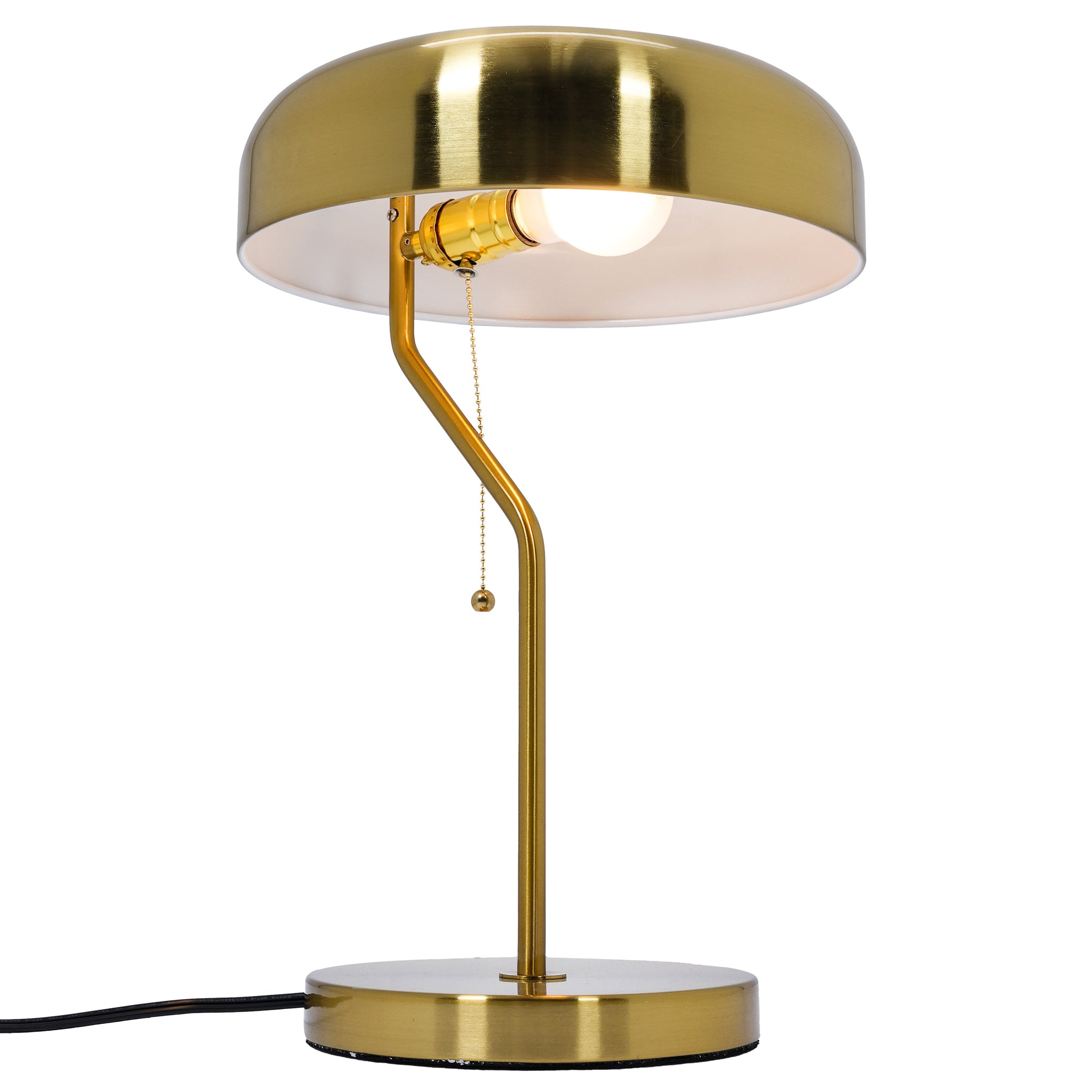 Sonata Table Lamp - Gold outer - White inner