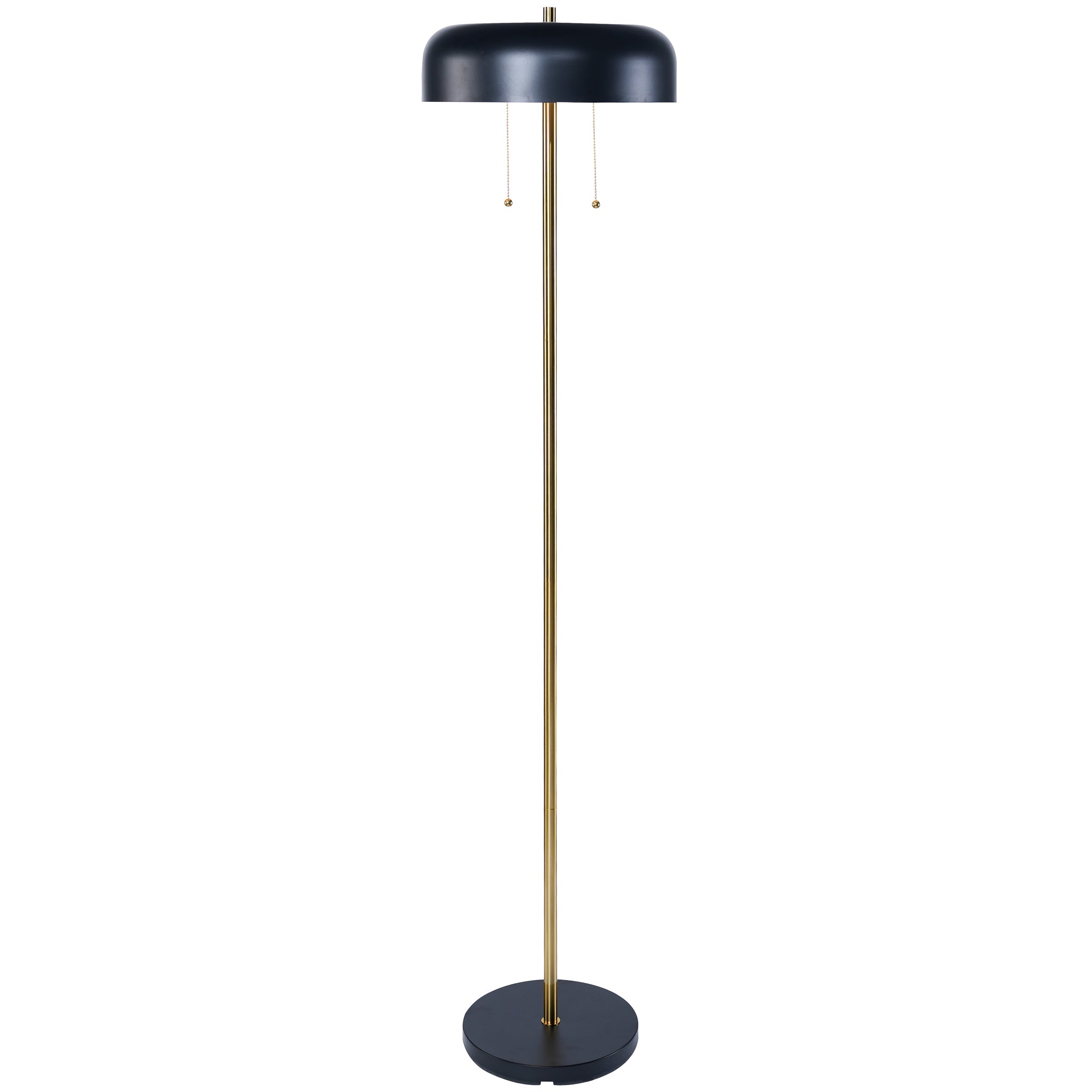 Spark Floor Lamp - Black outer + White inner