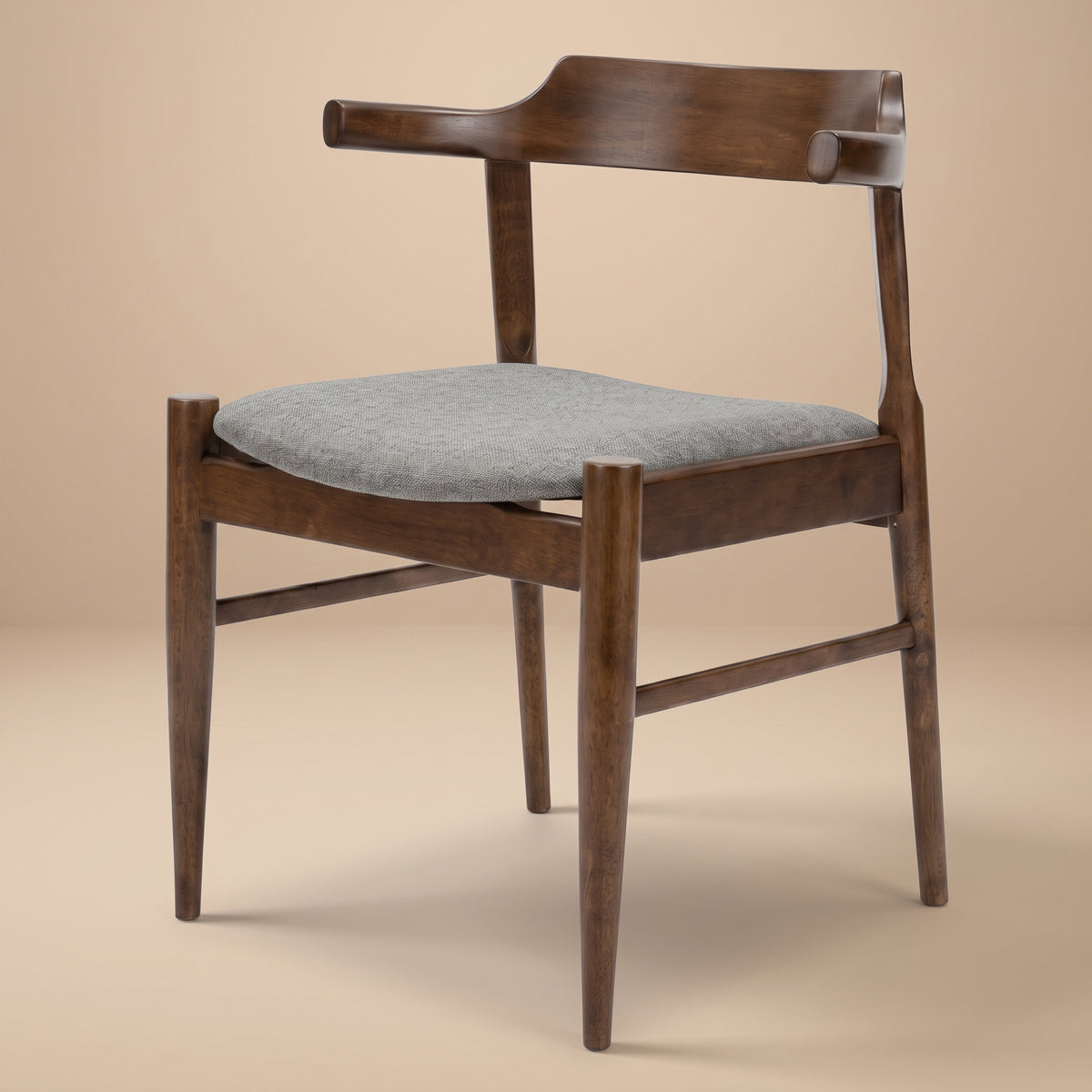 Sterling Modern Grey Fabric Dining Chairs | Wegner Design | MidinMod