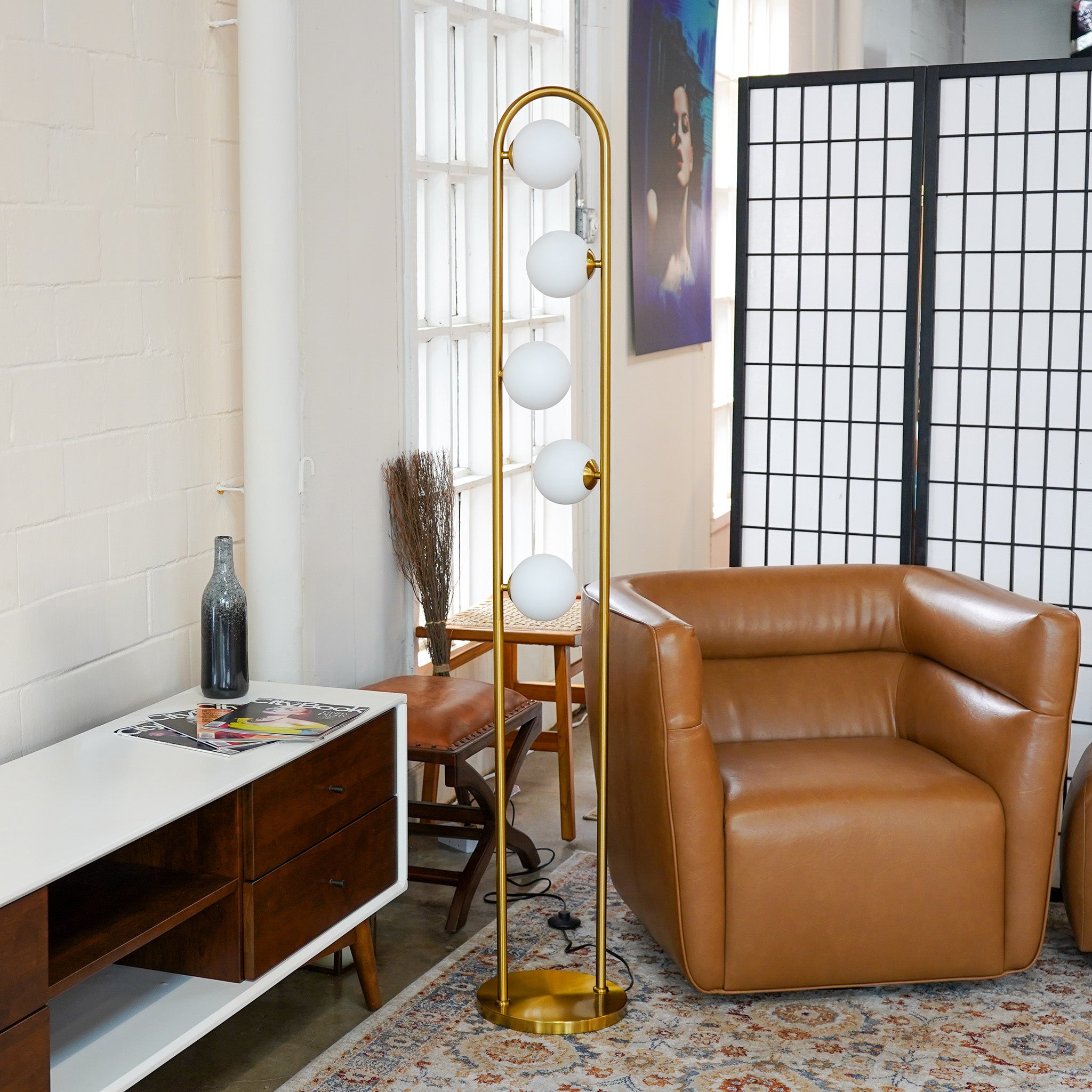Trance Floor Lamp - White