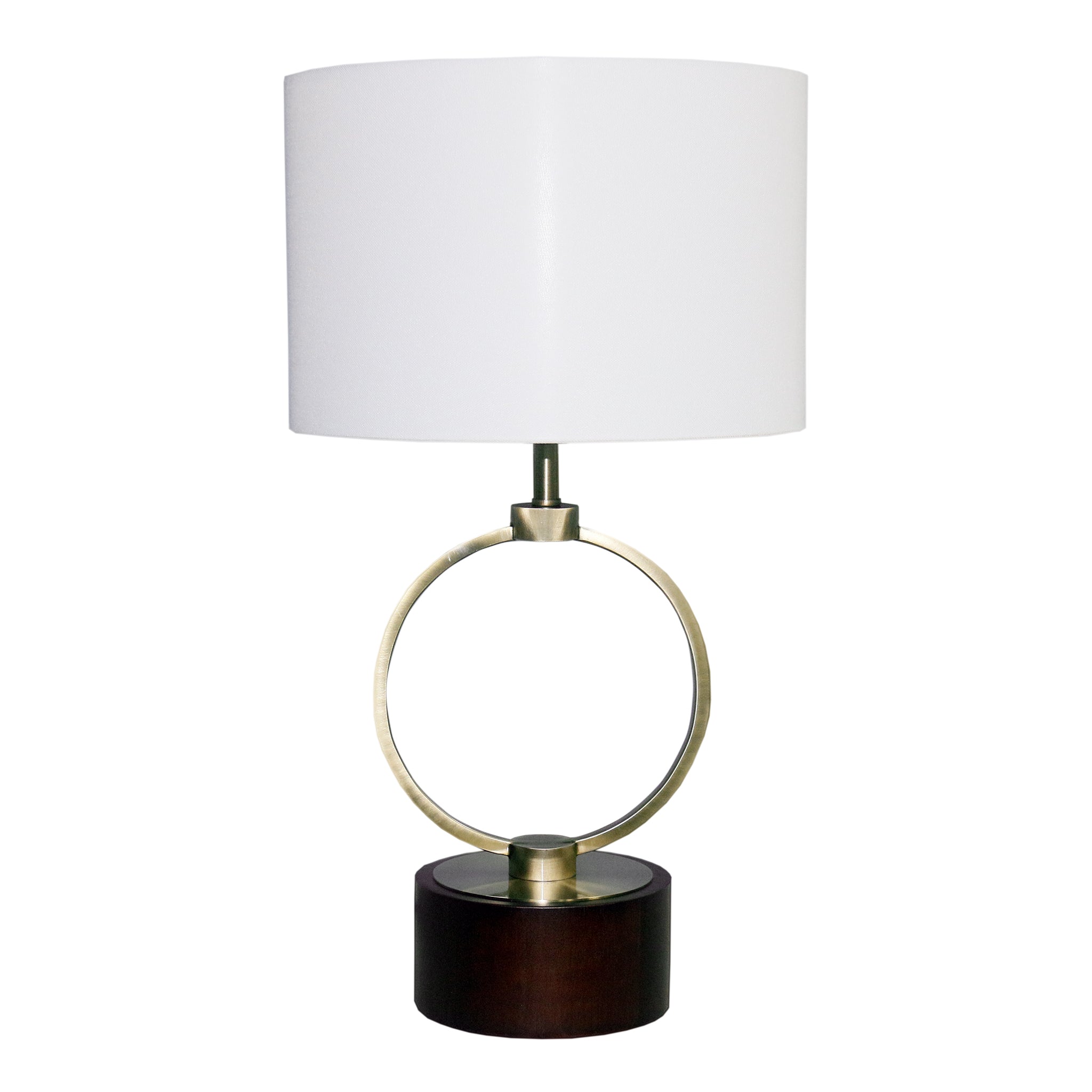 Vega Metal Circular Table Lamp