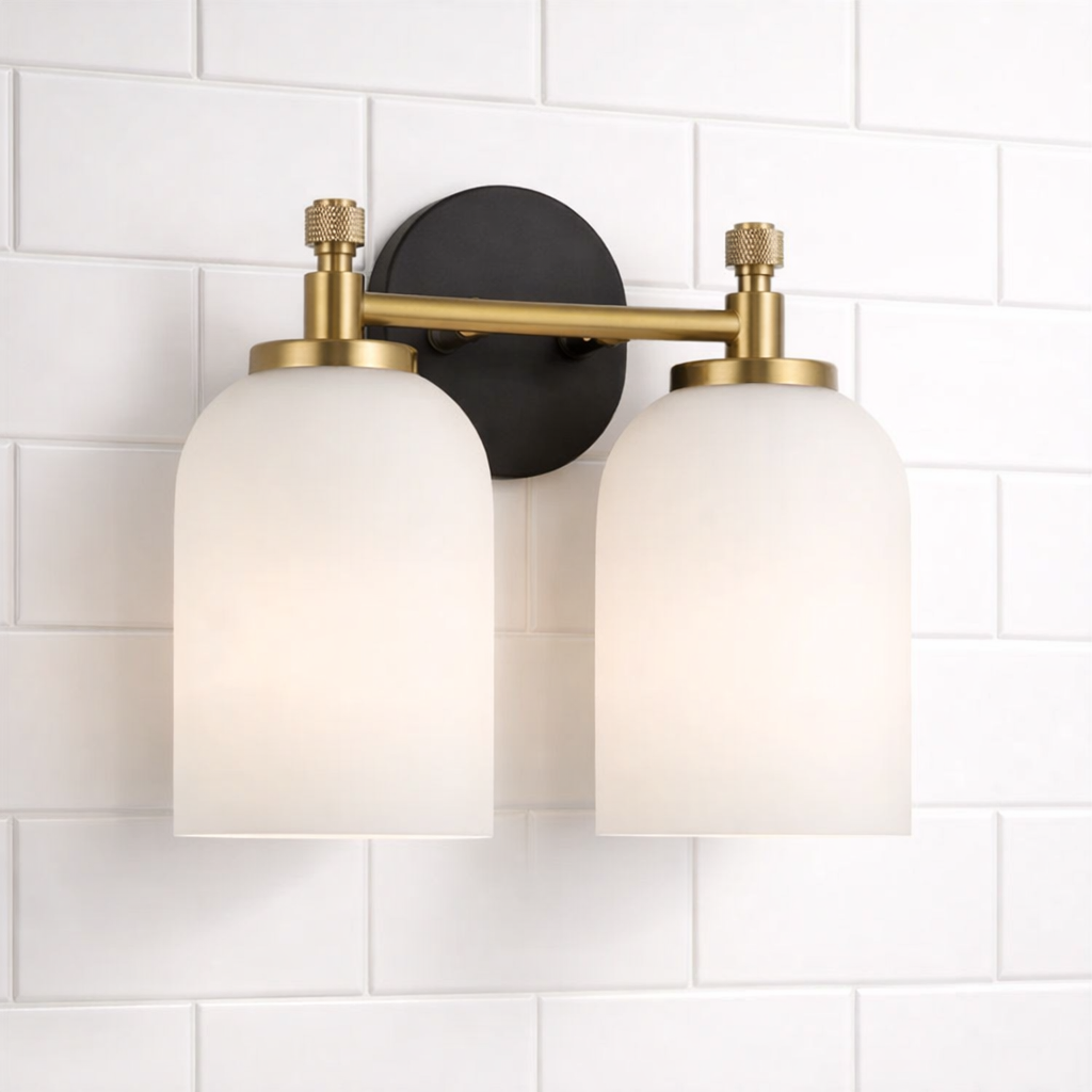 Vortex Vanity Sconce | Traditional Two-Light Design | MidinMod