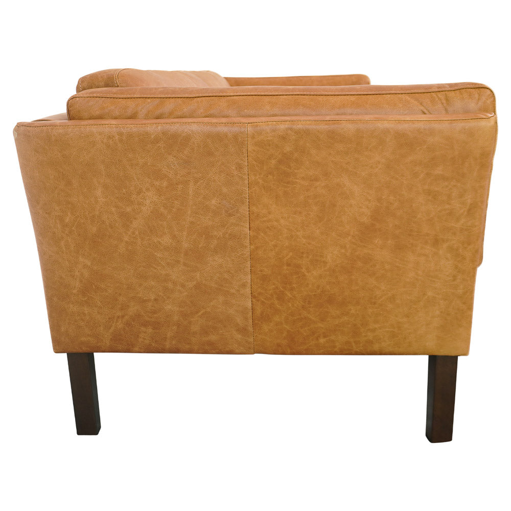 Warner Leather Sofa - Waxy Tan