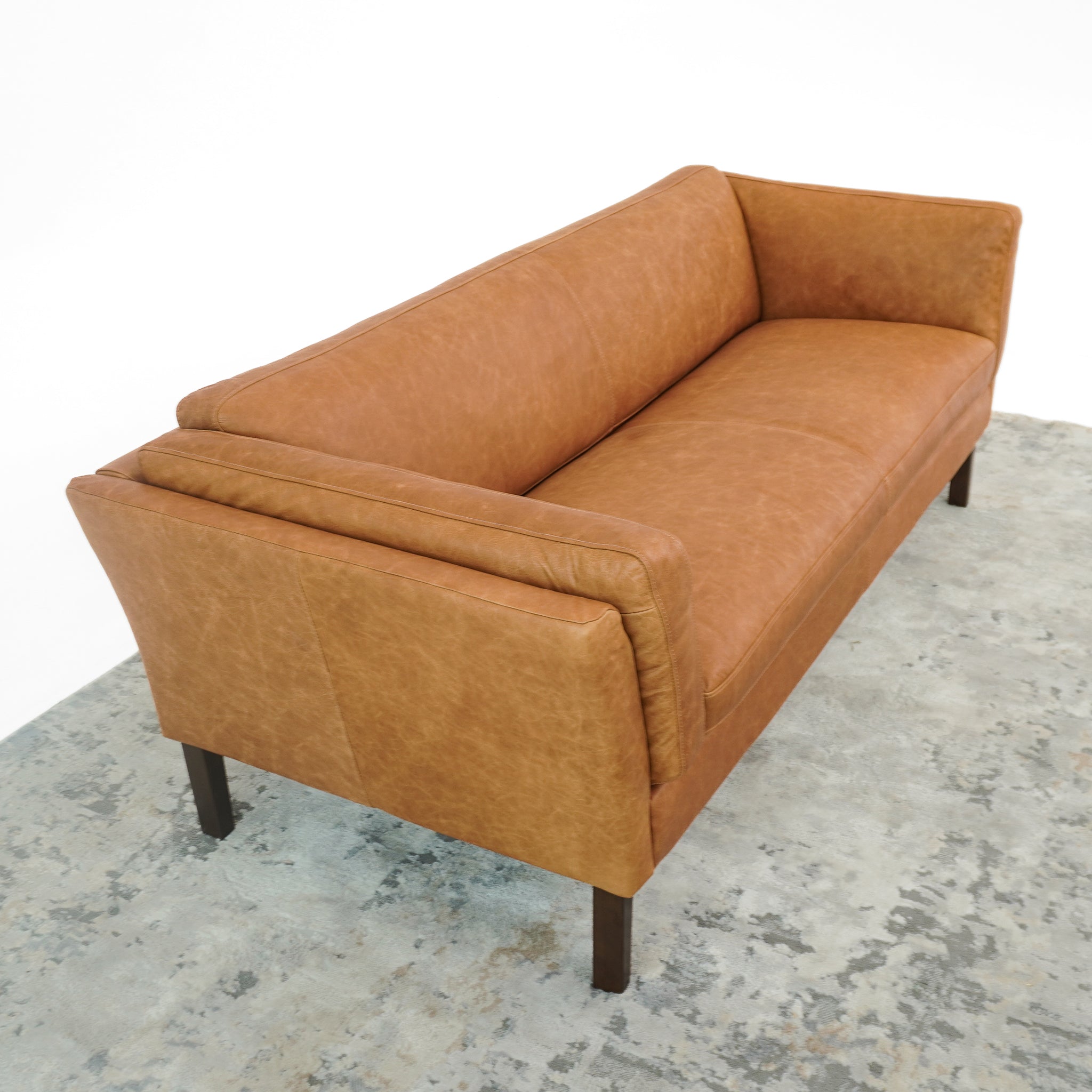 Warner Leather Sofa - Waxy Tan