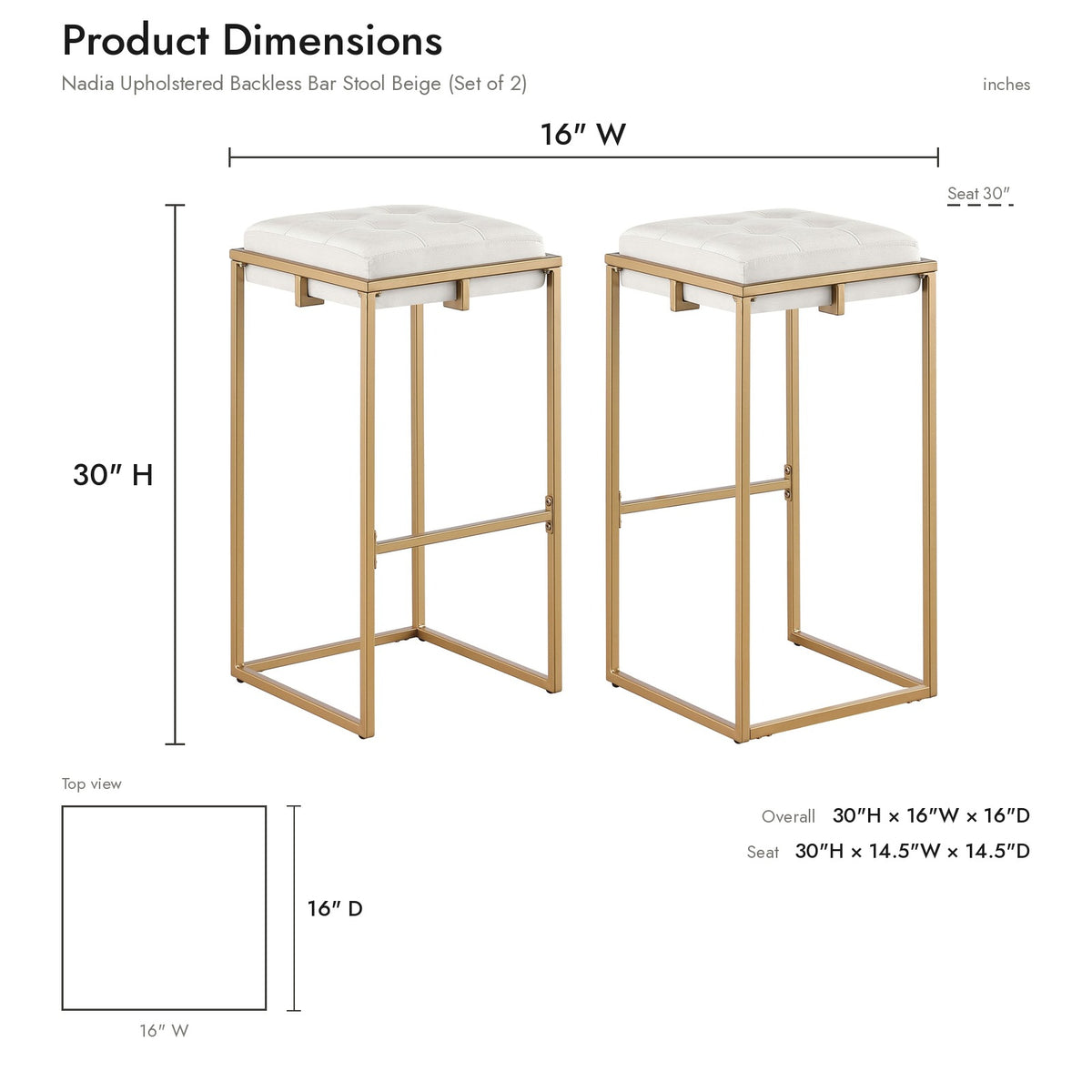 Product Dimensions