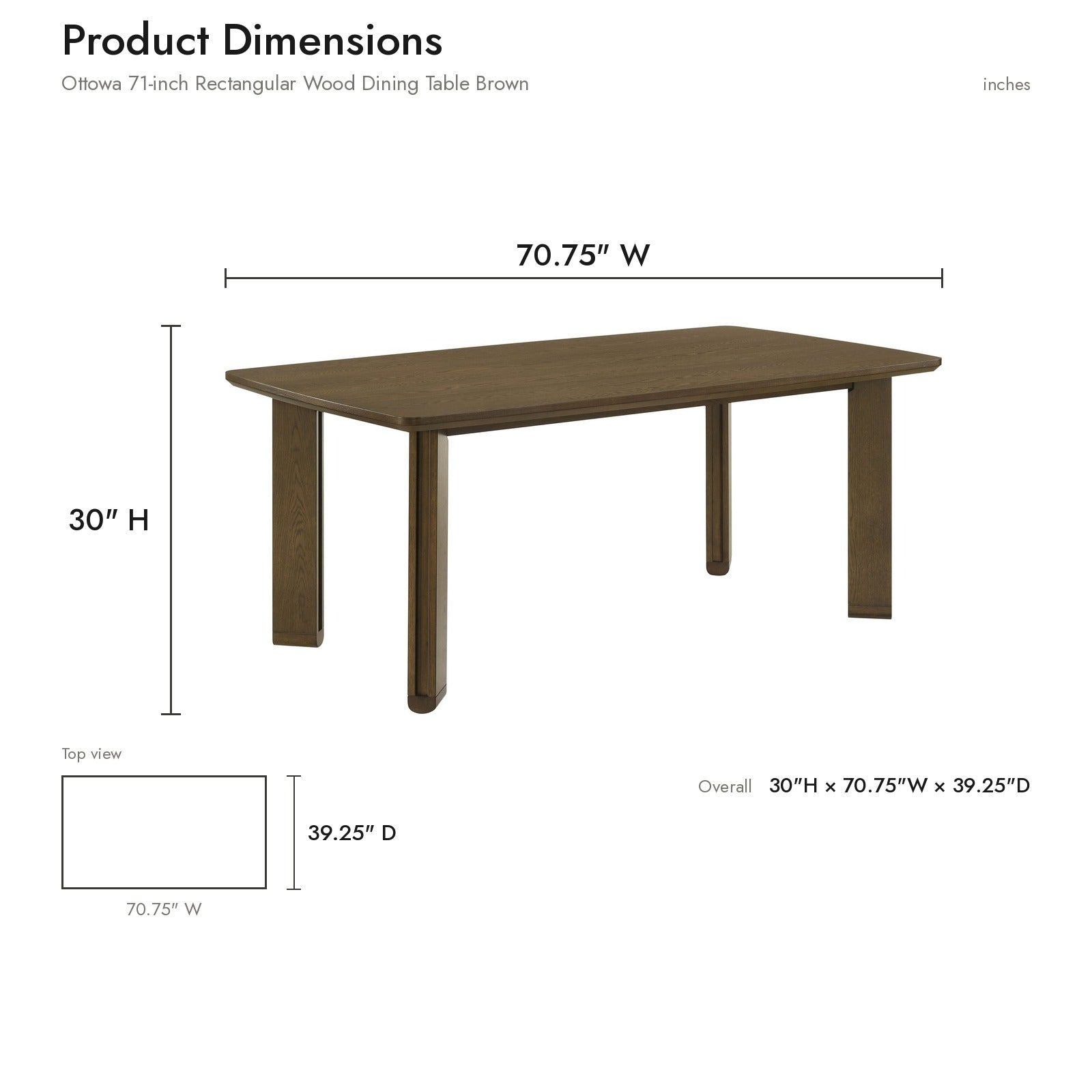 Product Dimensions