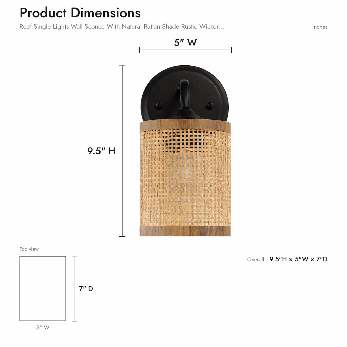 Product Dimensions