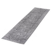 Marfi Size 2"x 8" Grey Runner Rug Carpet | MidinMod | Texas | Best Furniture stores in Houston