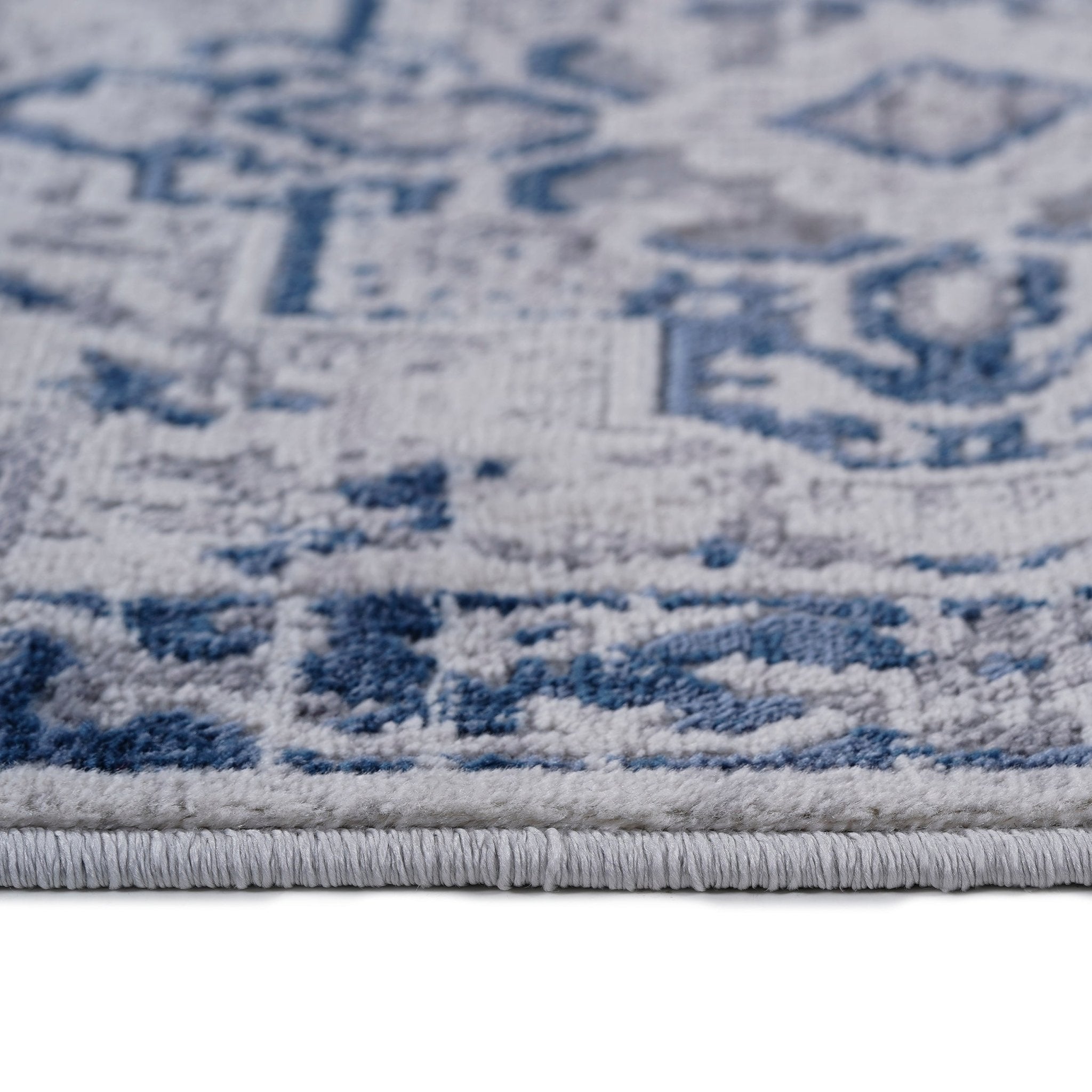 Marfi Blue-Grey Runner Rug 2'2'' x 8' - MidinMod