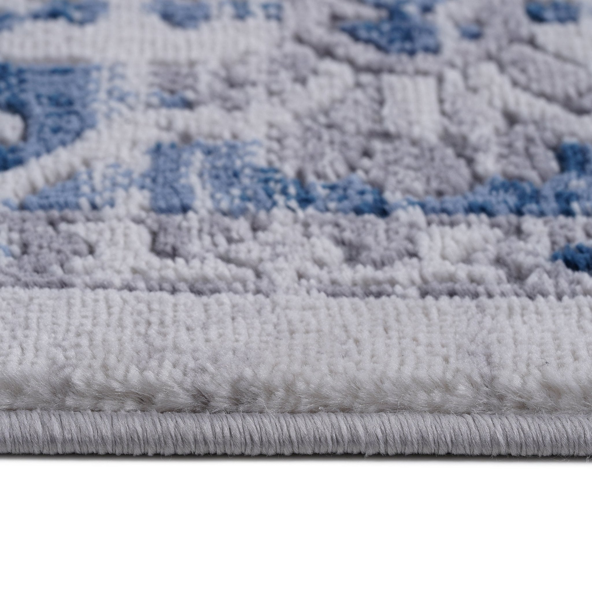 Marfi Blue - Grey Rug Size 7'9'' x 10' - MidinMod