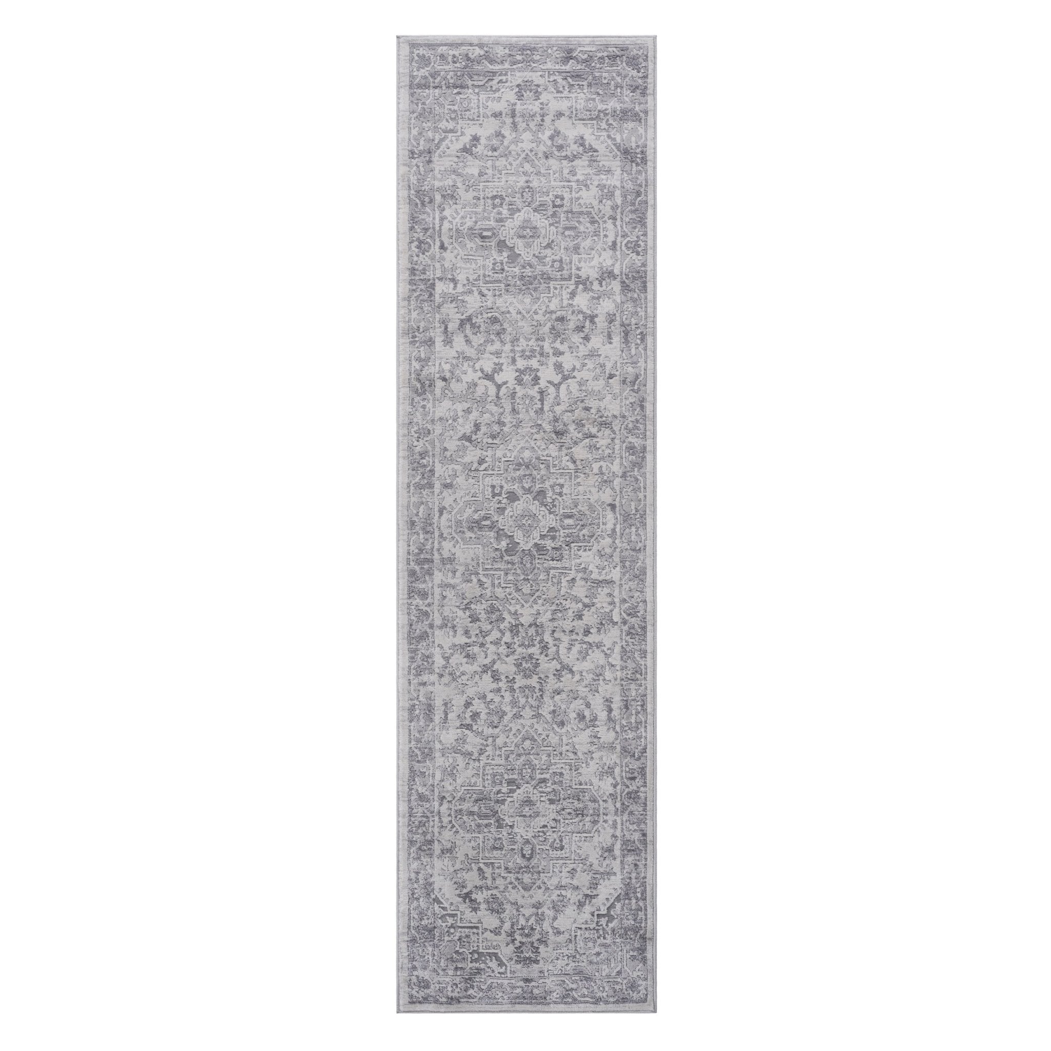 Marfi Silver Runner Rug Size 2'2'' x 8' - MidinMod