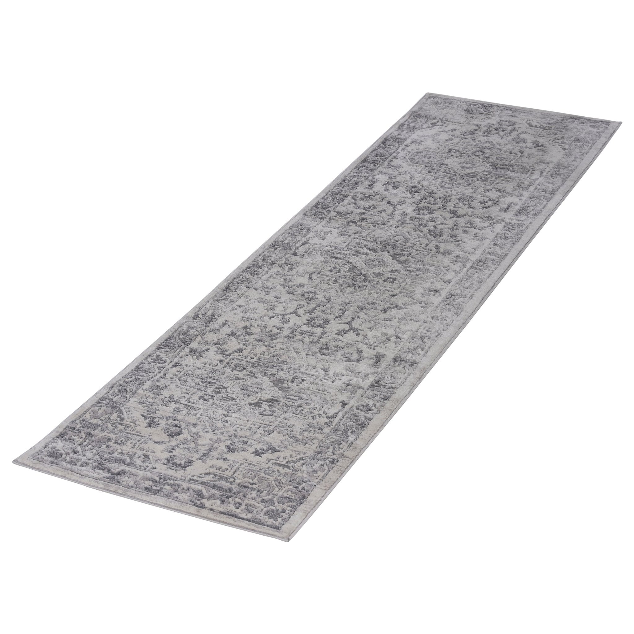 Marfi Silver Runner Rug Size 2'2'' x 8' - MidinMod