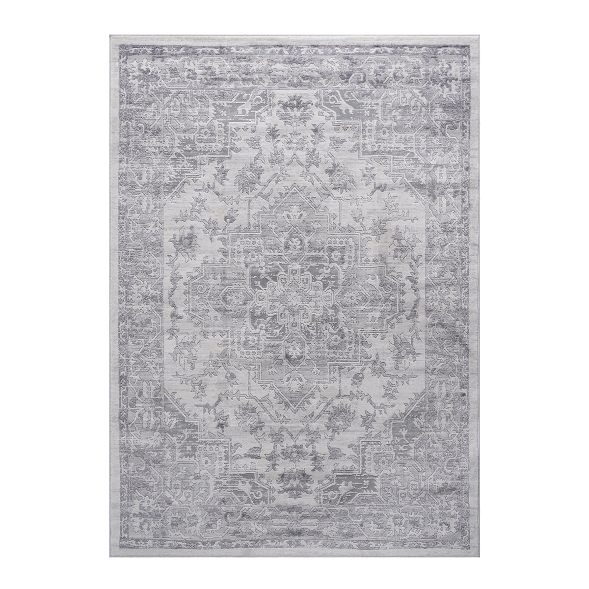Marfi Silver Rug Size 6'7'' x 9' | Mid in Mod | Houston TX | Best Furniture stores in Houston