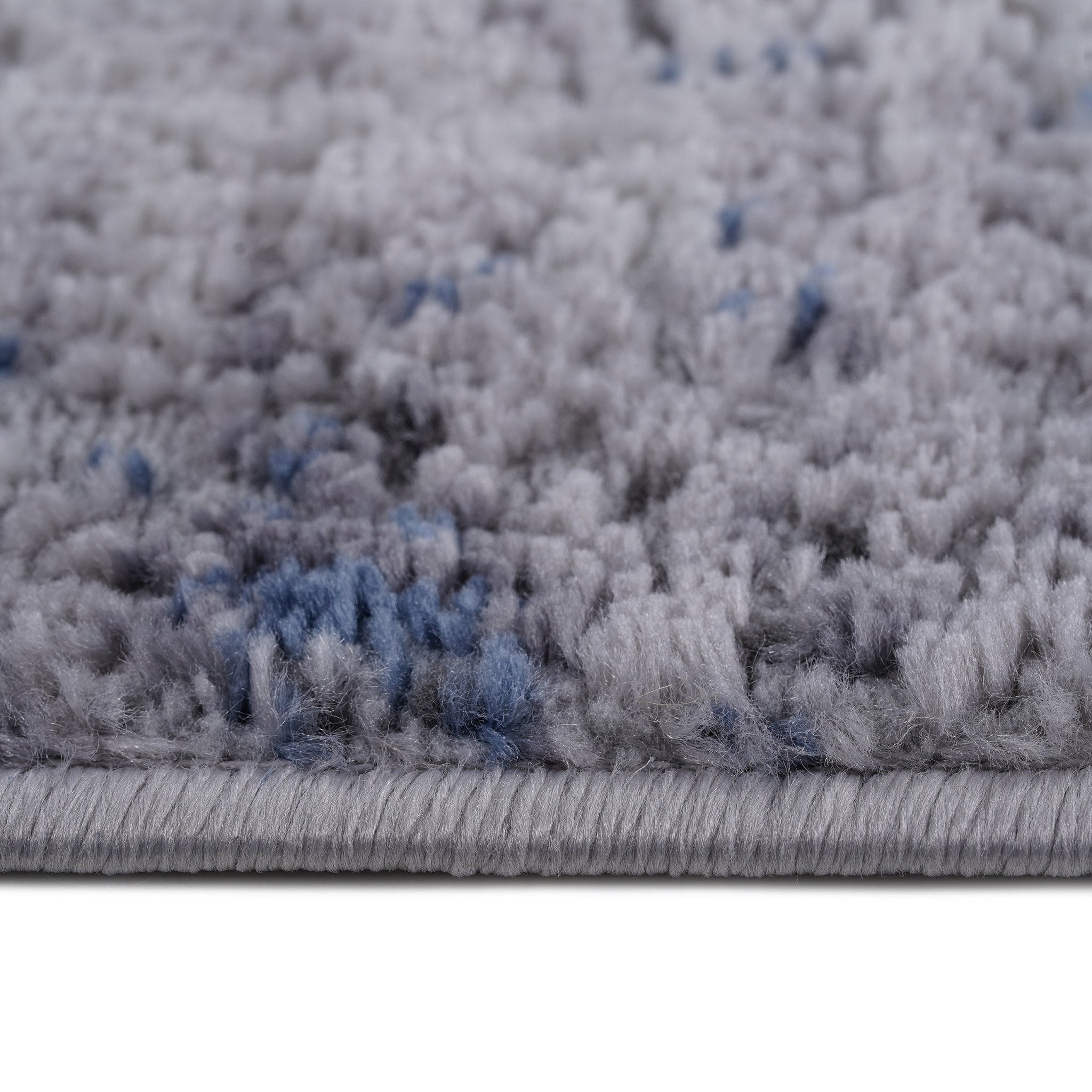 Marfi Silver-Blue Runner Rug Size 2'2'' x 8' - MidinMod