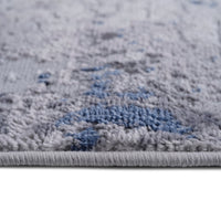 Marfi Silver-Blue Rug Size 5'3'' x 7'6" | Mid in Mod | Houston TX | Best Furniture stores in Houston