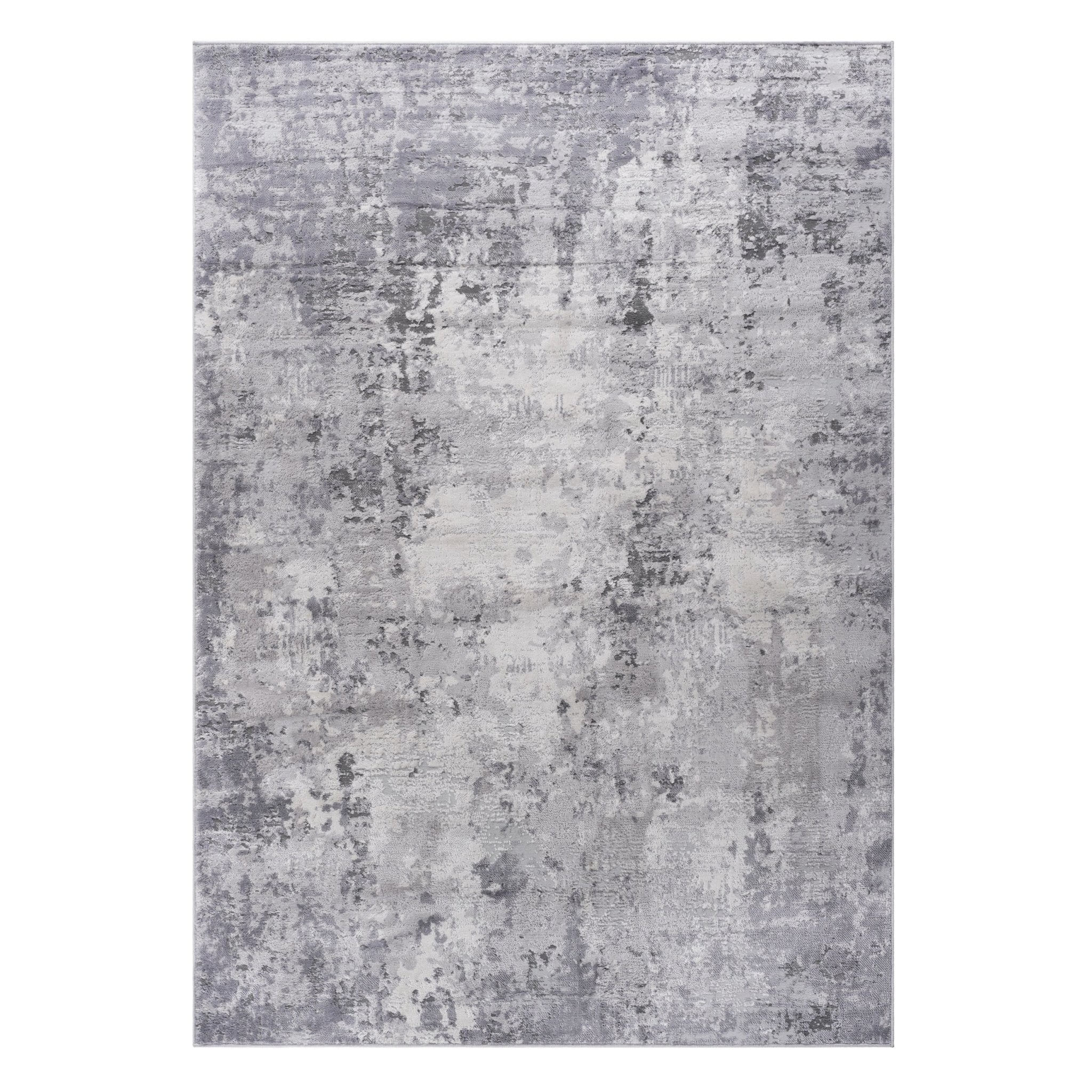 Marfi Light Grey Rug Size 6'7'' x 9' - MidinMod