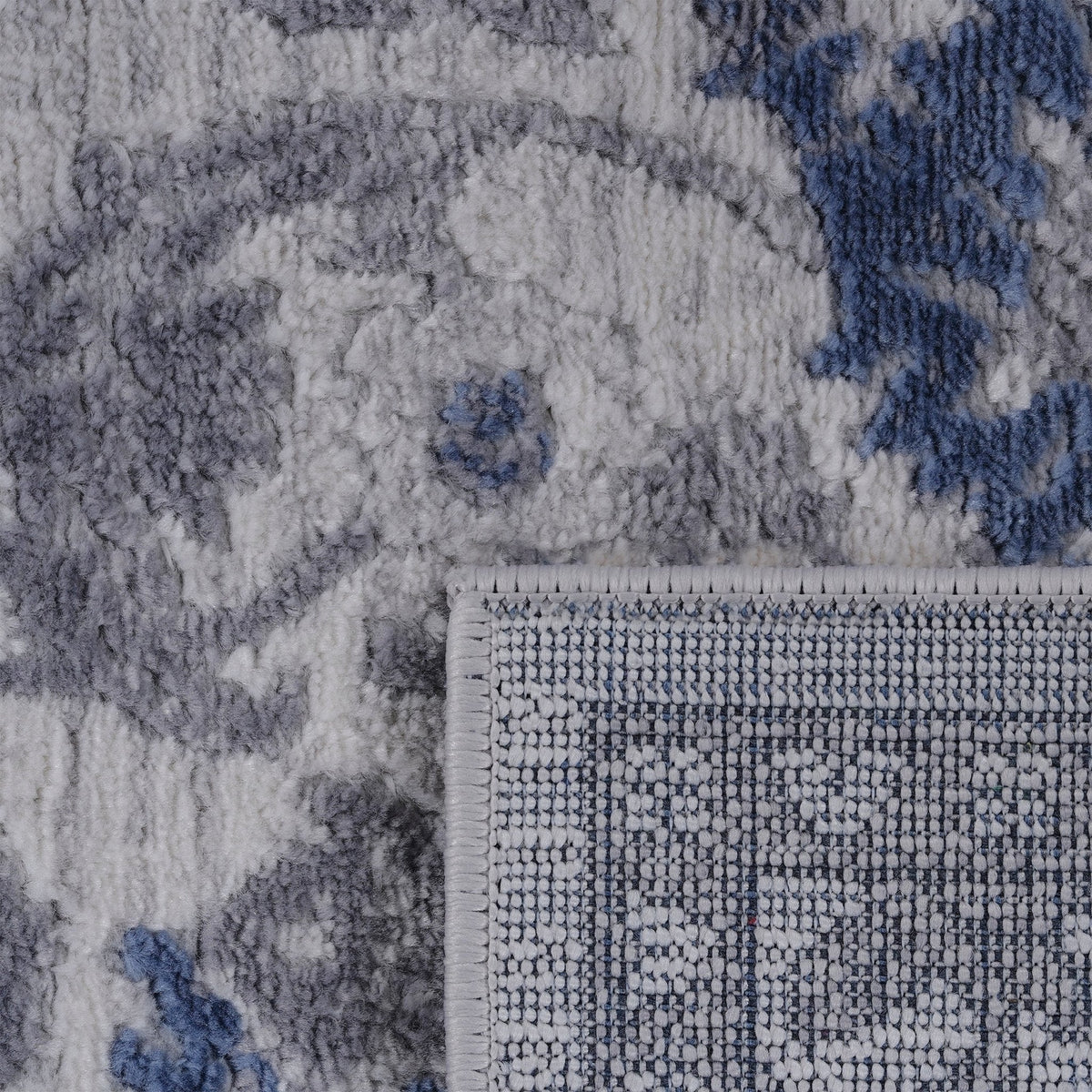 Marfi Blue-Silver Runner Rug 2'2'' x 8' | Mid in Mod | Houston TX | Best Furniture stores in Houston