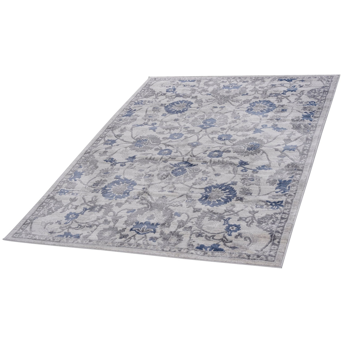 Marfi Blue - Silver Rug Size 5'3'' x 7'6'' | Mid in Mod | Houston TX | Best Furniture stores in Houston