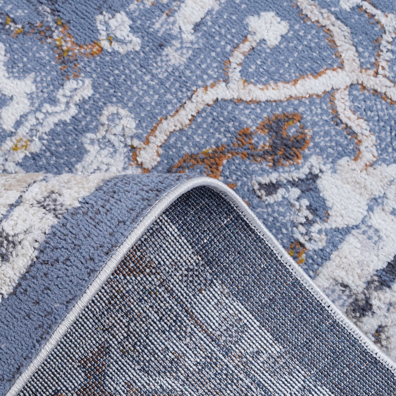 Payas Blue Rug Size 6'7'' x 9' | Mid in Mod | Houston TX | Best Furniture stores in Houston