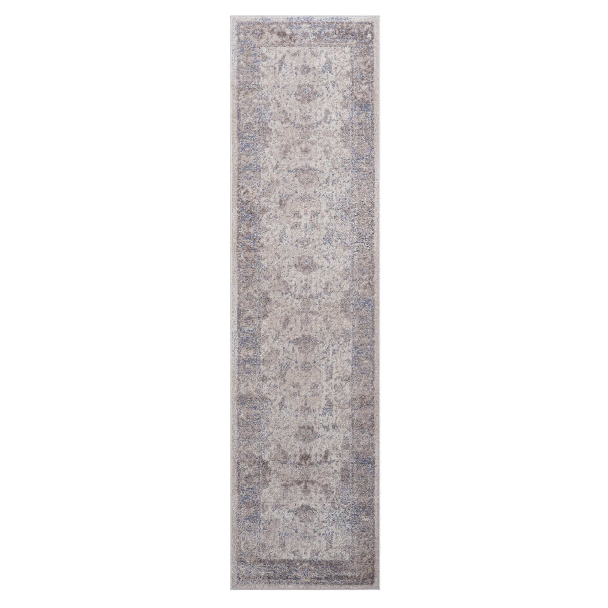 Payas Brown-Beige Runner Rug Size 2'2'' x 8' - MidinMod