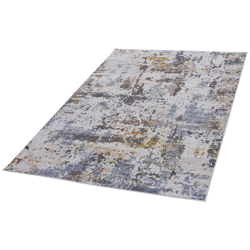 Payas Ivory - Blue Rug Size 6'7'' x 9' | Mid in Mod | Houston TX | Best Furniture stores in Houston