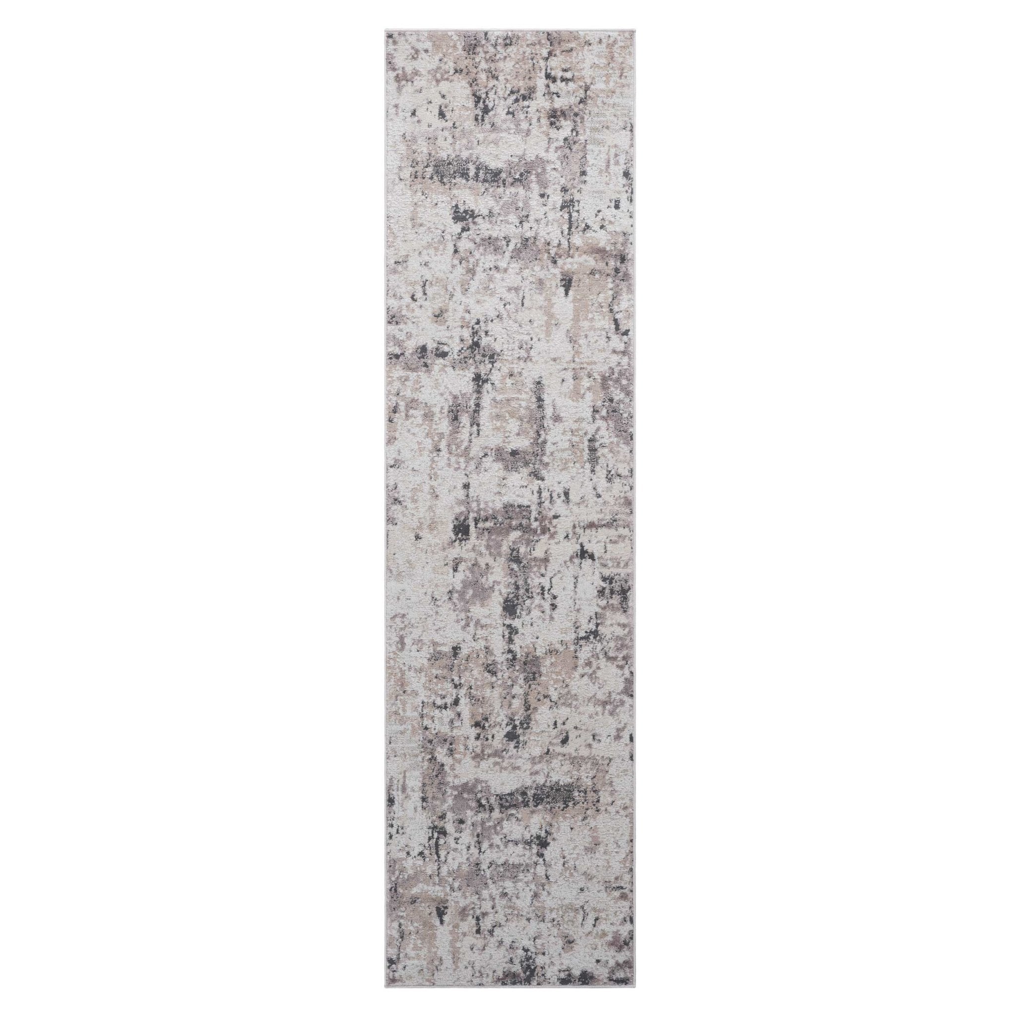 Payas Cream-Brown Runner Rug Size 2'2'' x 8' | Mid in Mod | Houston TX | Best Furniture stores in Houston