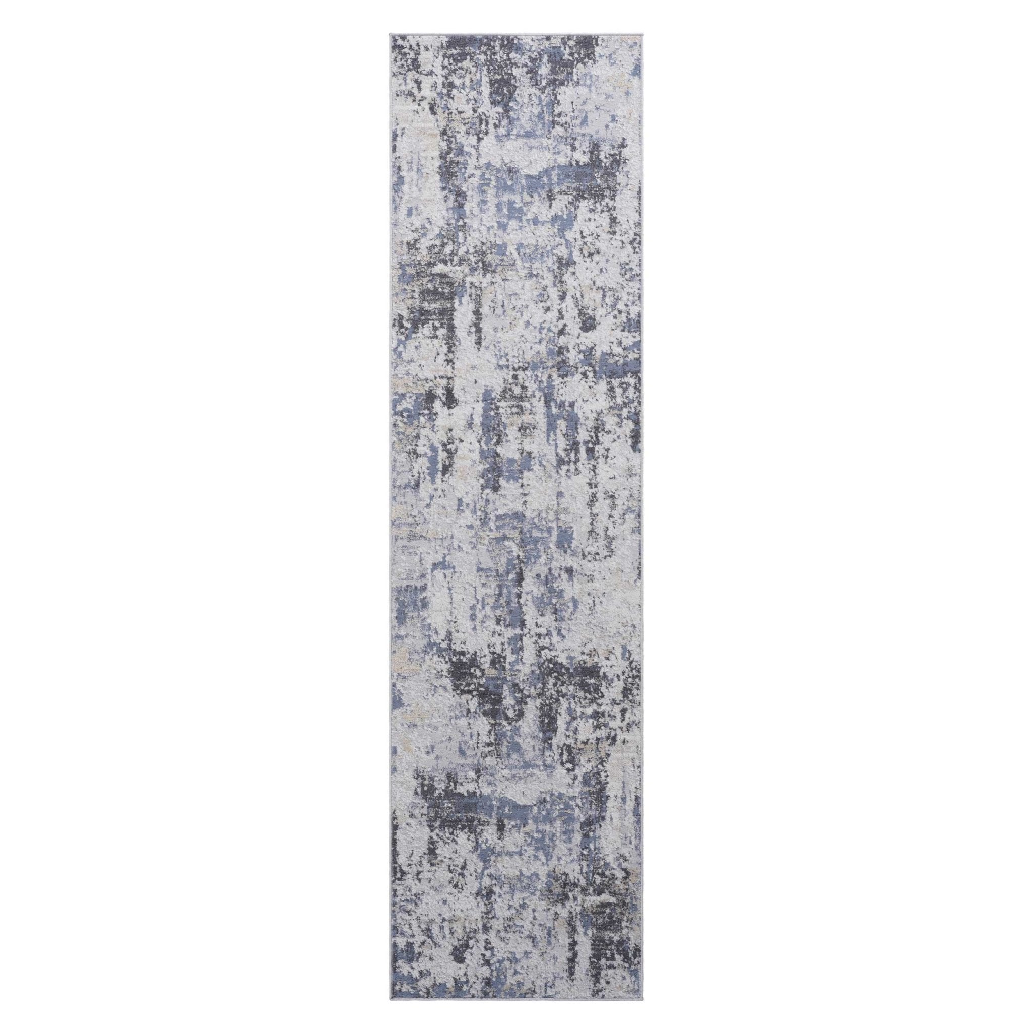 Payas Grey Denim Rug Size 2'2'' x 8' - MidinMod