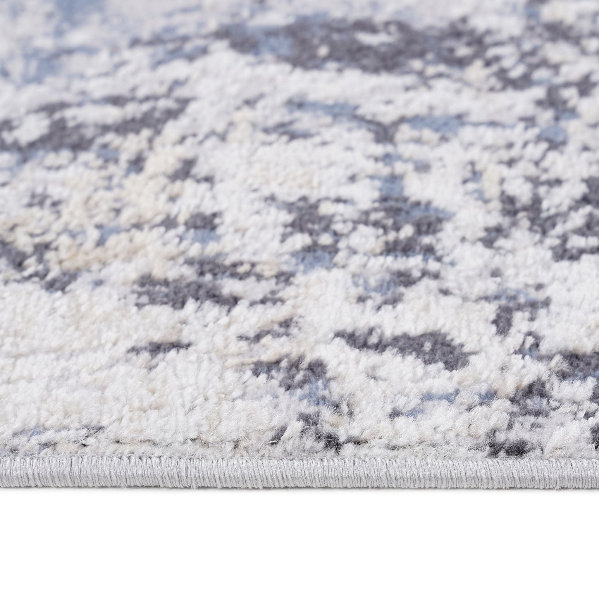 Payas Grey Denim Rug Size 2'2'' x 8' - MidinMod