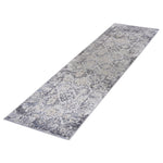 Payas Size 2'2'' x 8' Grey Blue Runner | MidinMod | Houston | Best Furniture stores in Houston