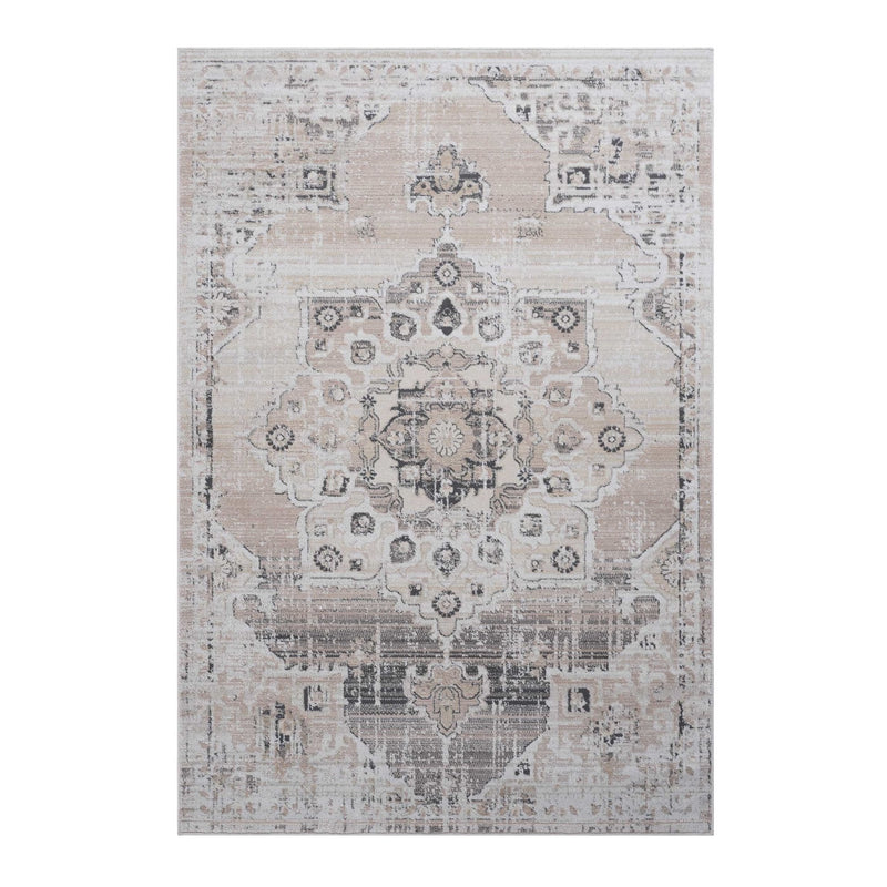 Payas Cream Beige Rug Size 6'7'' x 9' | Mid in Mod | Houston TX | Best Furniture stores in Houston