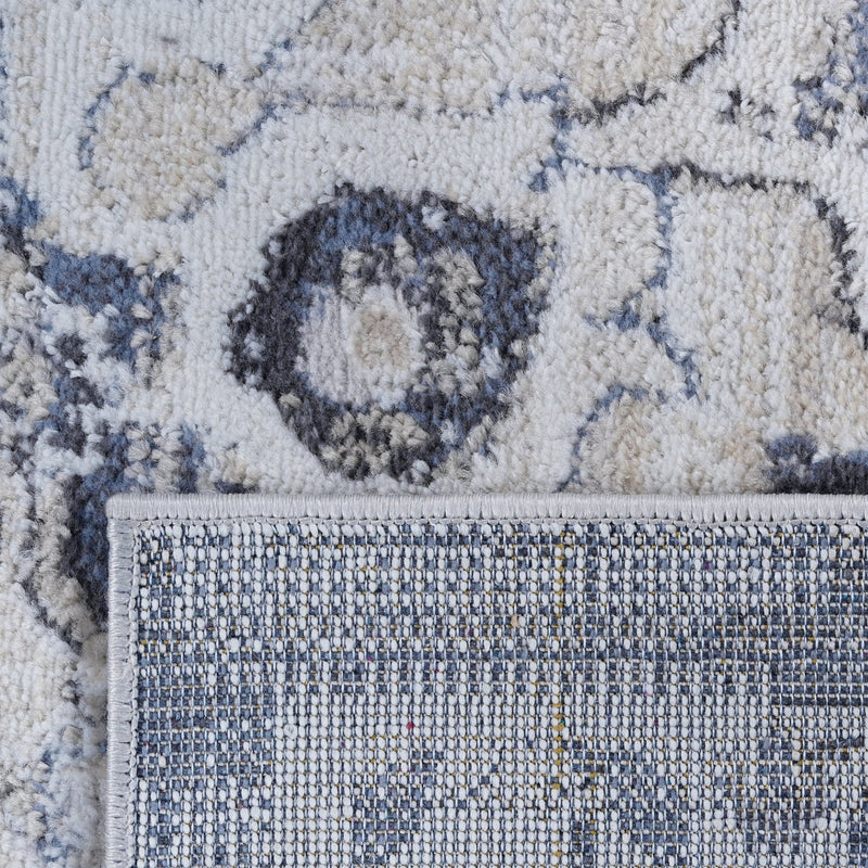 Payas Cream - Blue Rug Size 7'9'' x 10' | Mid in Mod | TX | Best Furniture stores in Houston