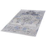 Payas Cream - Blue Rug Size 6'7'' x 9' | MidinMod | Houston | Best Furniture stores in Houston