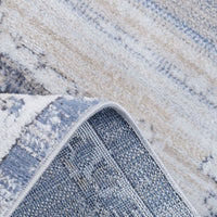 Payas Cream - Blue Rug Size 7'9'' x 10' | Mid in Mod | TX | Best Furniture stores in Houston