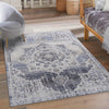 Payas Cream - Blue Rug Size 6'7'' x 9' | MidinMod | Houston | Best Furniture stores in Houston