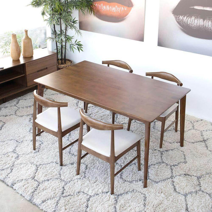Abbott Dining Set - 4 Winston Chairs Large | MidinMod | TX | Best Furniture stores in Houston