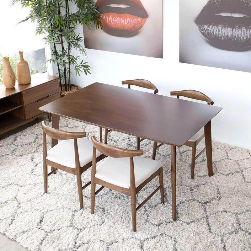 Abbott Dining Set - 4 Winston Chairs Large | MidinMod | TX | Best Furniture stores in Houston