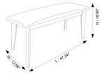Abbott Dining set - 2 Abbott Chairs & 1 Abbott Bench | MidinMod | TX | Best Furniture stores in Houston