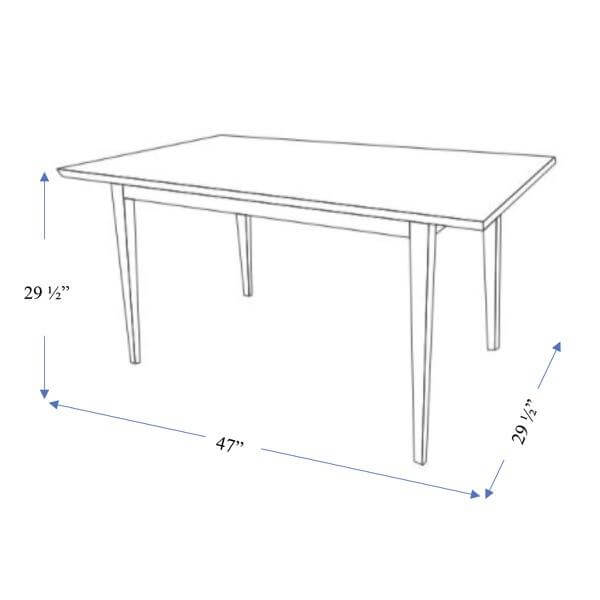 Adira Solid Wood Walnut Small Dining Table - MidinMod