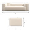 Barcelona Sofa - Cream | MidinMod | Houston TX | Best Furniture stores in Houston