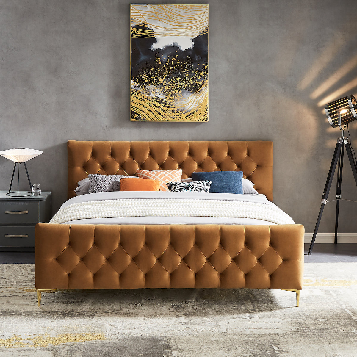 Beverly Platform Bed | Mid in Mod | Top Houston Furniture | Best Furniture stores in Houston