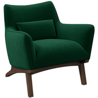 Casper Lounge Chair - Dark Green Velvet | MidinMod | Houston TX | Best Furniture stores in Houston