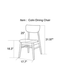 Collins Dining Chair - Gray | MidinMod | Houston TX | Best Furniture stores in Houston